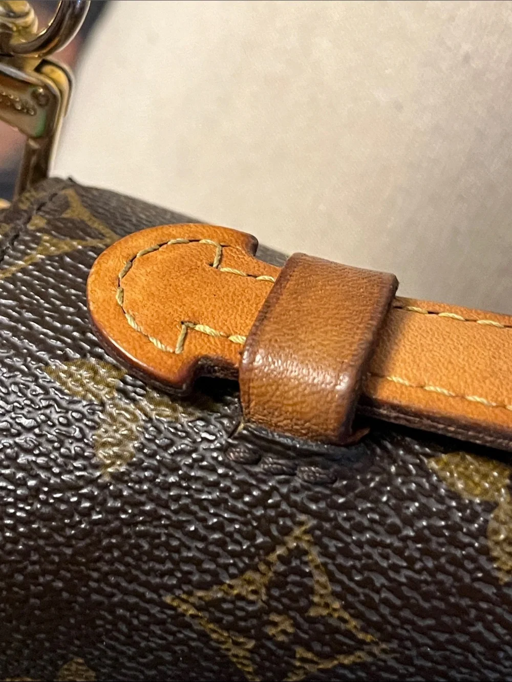 Louis Vuitton Monogram Pochette Metis mm Shoulder Bag Brown In Good Condition